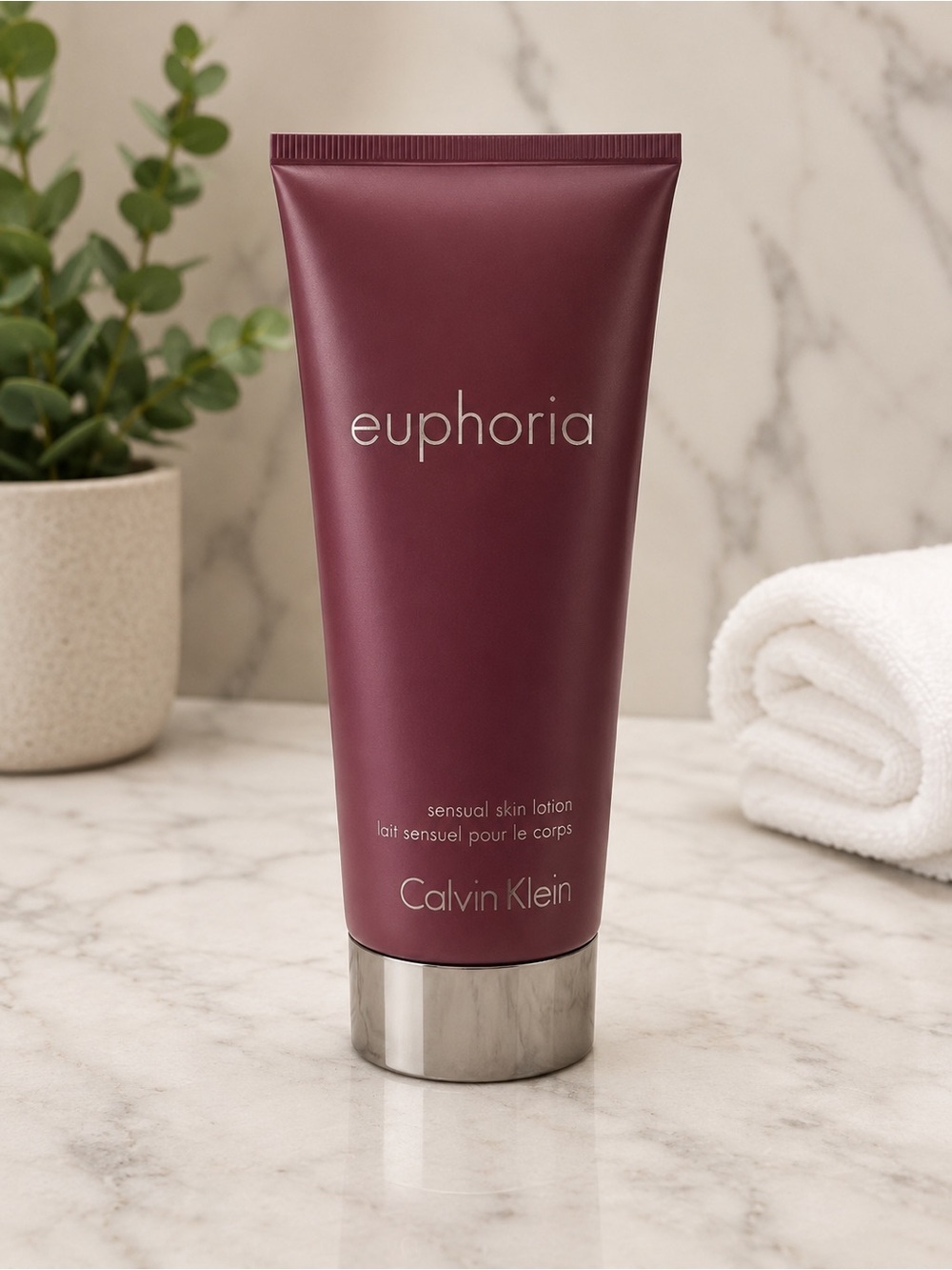 Euphoria by Calvin Klein 6.7 oz Sensual Skin Body Lotion for Women